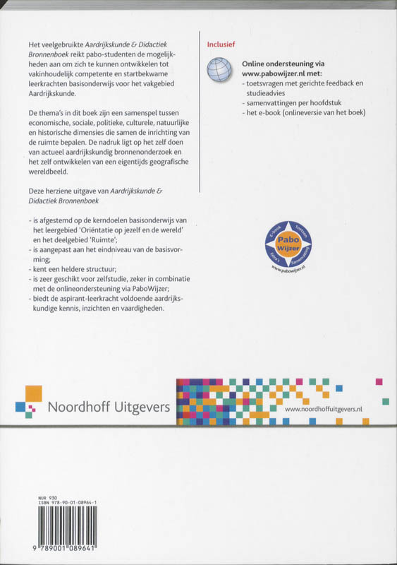 Aardrijkskunde & Didactiek Bronnenboek achterkant