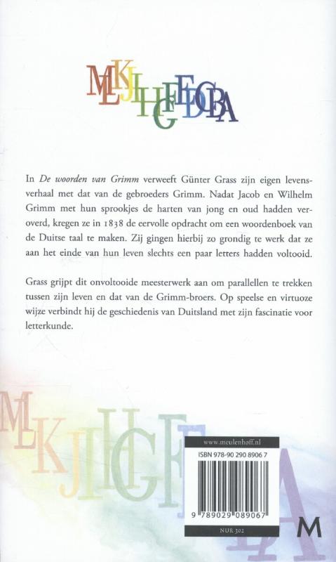 De woorden van Grimm achterkant