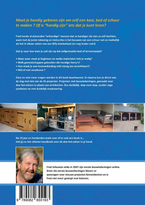 Fred's bouw & klus projecten handboek / Bouwtekeningen achterkant