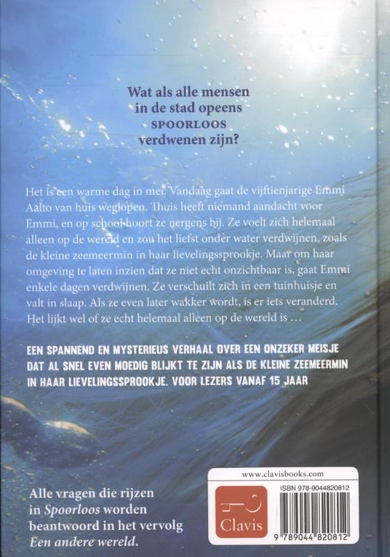 Spoorloos achterkant