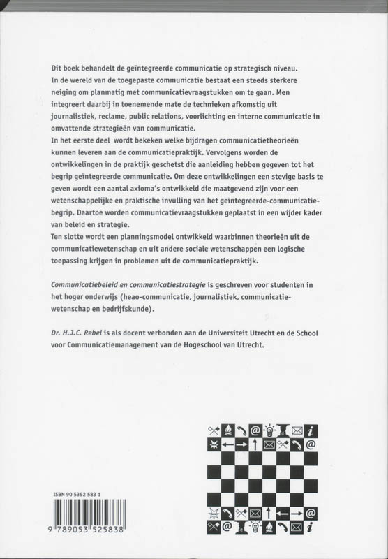 Communicatiebeleid en communicatiestrategie achterkant