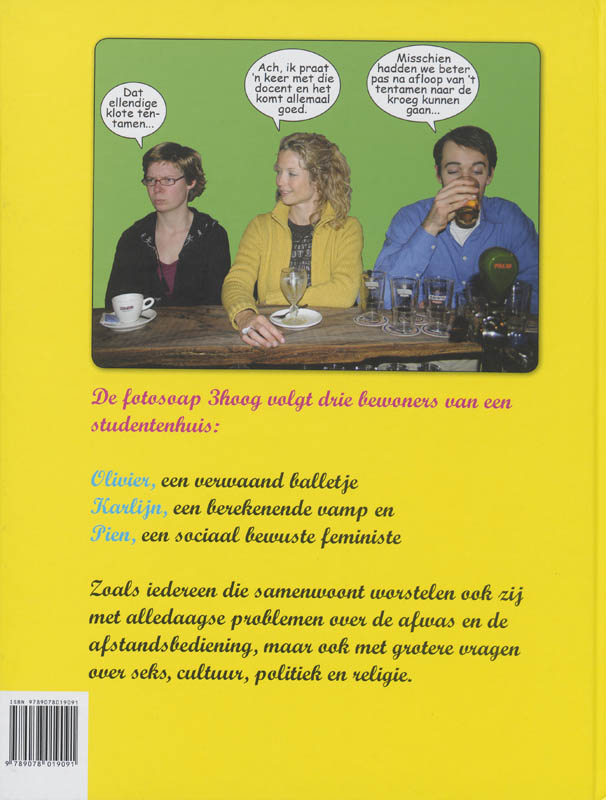 1 Bal, 2 Bitches, 3 Hoog achterkant