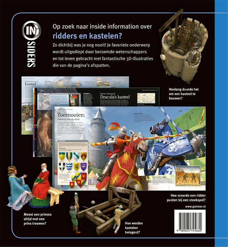 Ridders en kastelen / Insiders achterkant