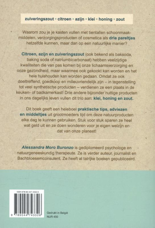 De 6 natuurlijke wondermiddelen achterkant