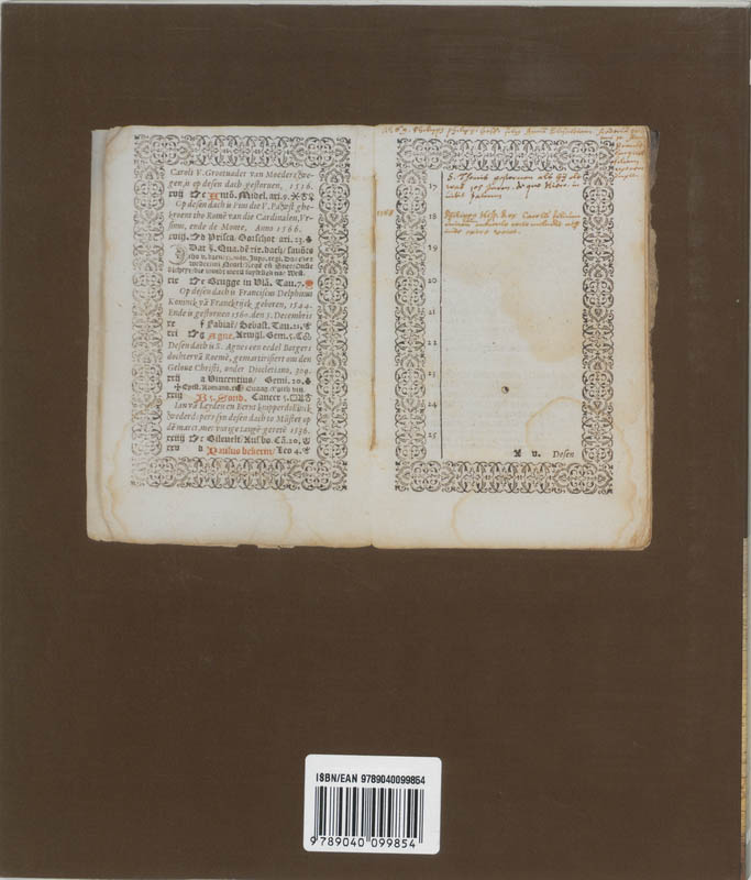 Handdruk Van De Tijd achterkant