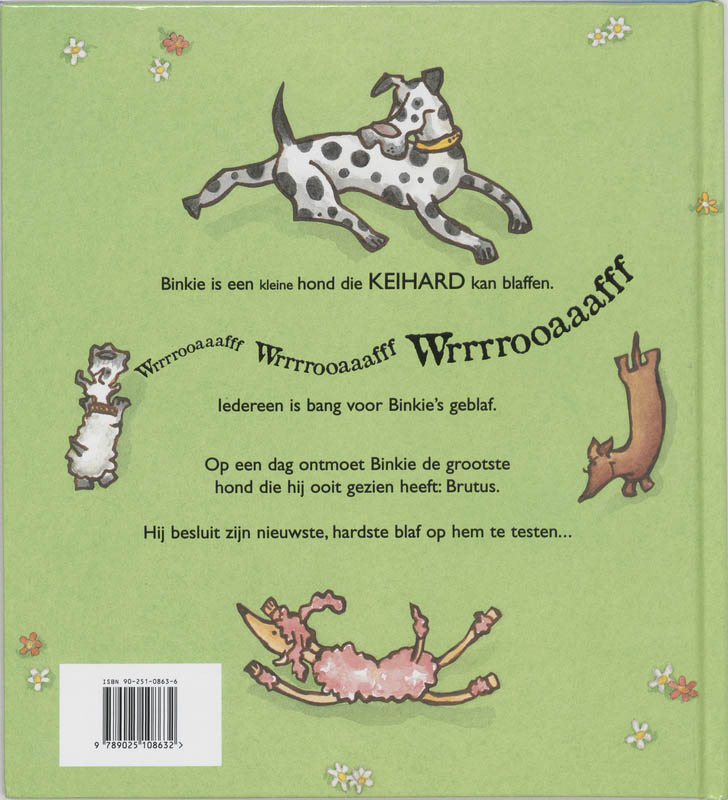 Binkie's Blaf achterkant