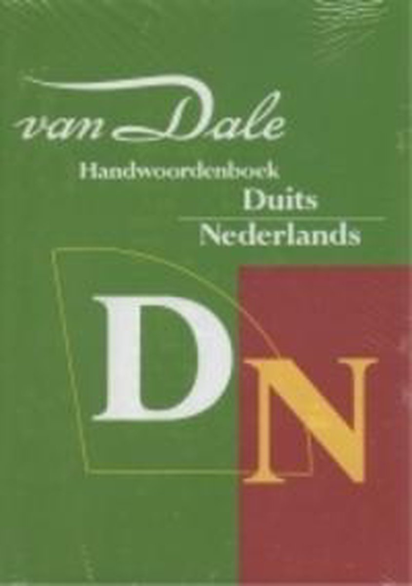 Handwrdbk Van Dale Du Ne Nwe Duitse Spel