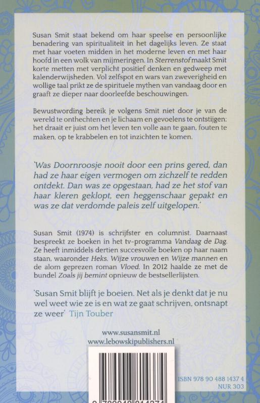 Sterrenstof achterkant