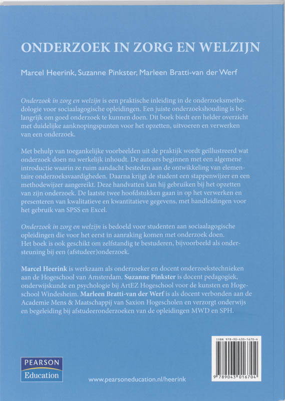 Onderzoek in zorg en welzijn achterkant
