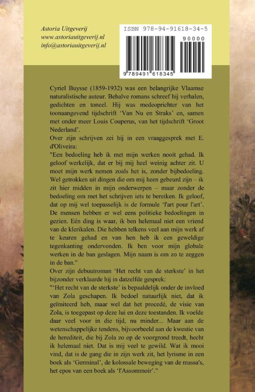 Het recht van de sterkste achterkant