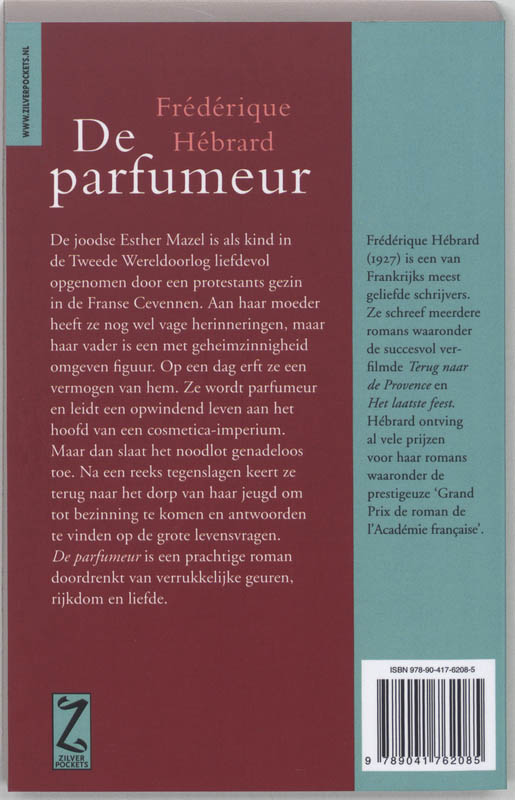 De parfumeur achterkant