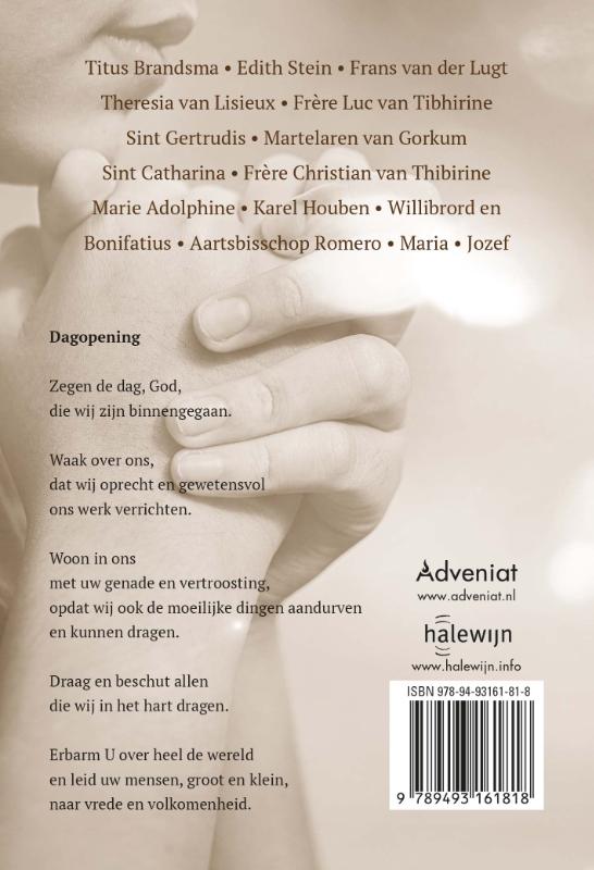 Van Titus Brandsma tot Edith Stein achterkant