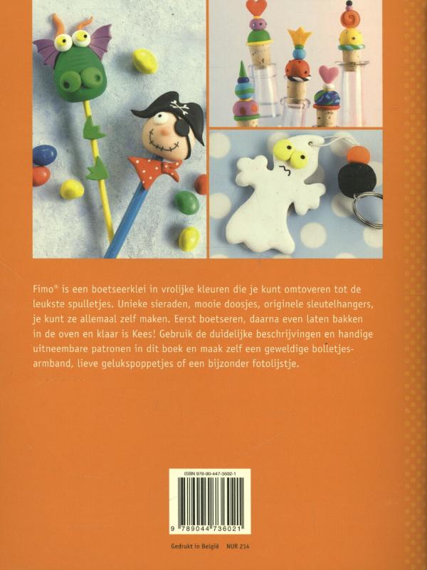 Leuke knutsels met Fimo achterkant