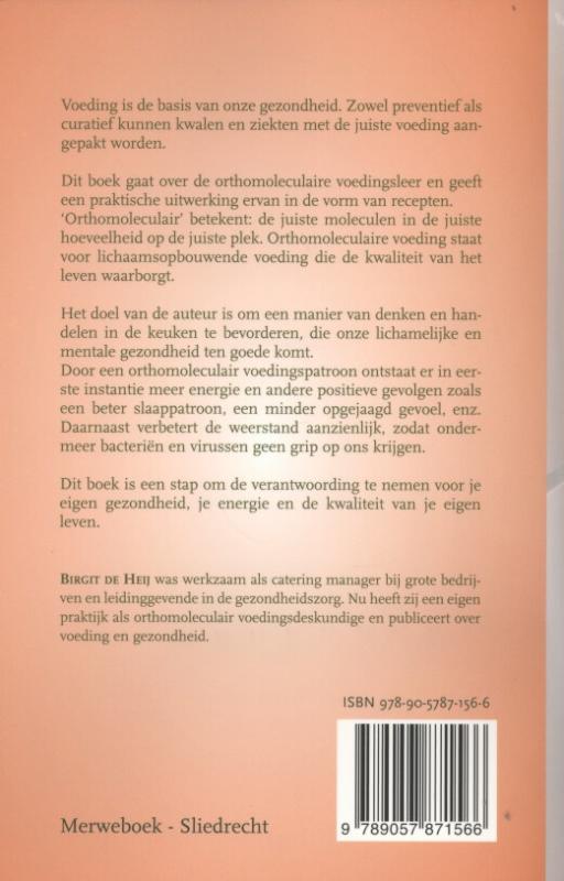 De beste dokter staat in de keuken achterkant