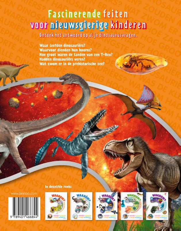 De grote dinosaurusencyclopedie / Waarom? achterkant