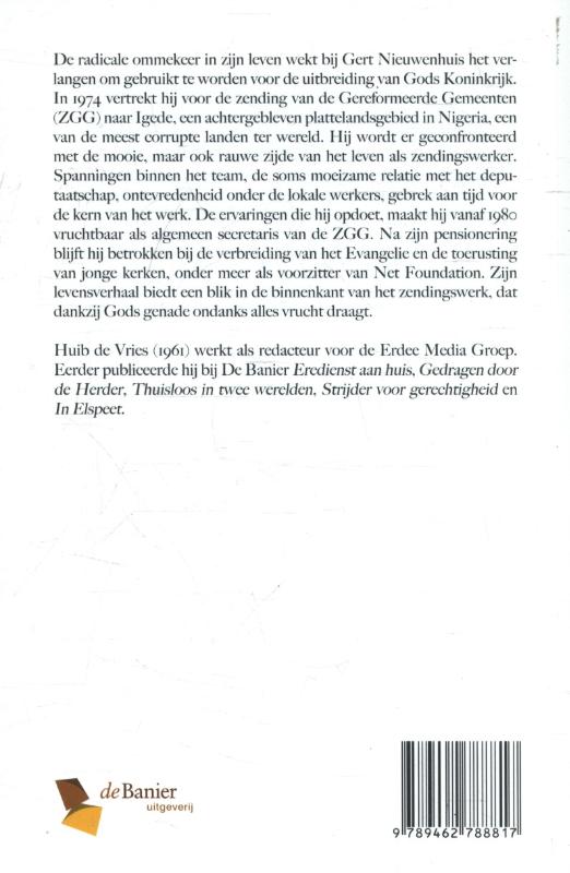 In het hart van de zending achterkant