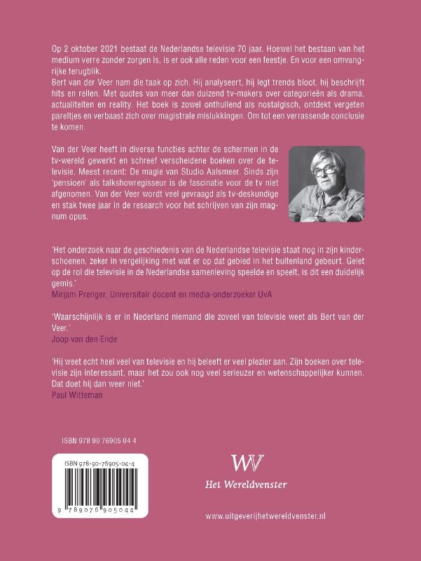 De geschiedenis van de televisie in Nederland achterkant