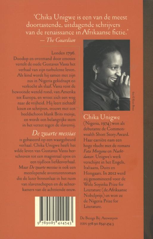 De zwarte messias achterkant