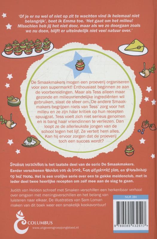 Smaken verschillen achterkant