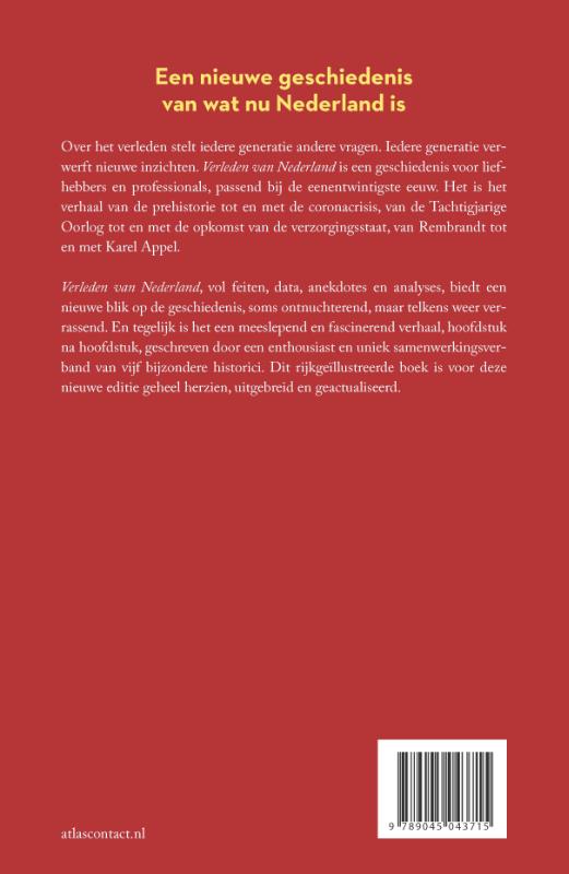 Verleden van Nederland achterkant