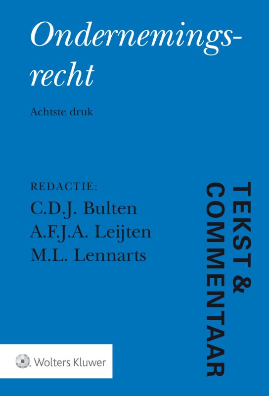 Tekst & Commentaar - Ondernemingsrecht