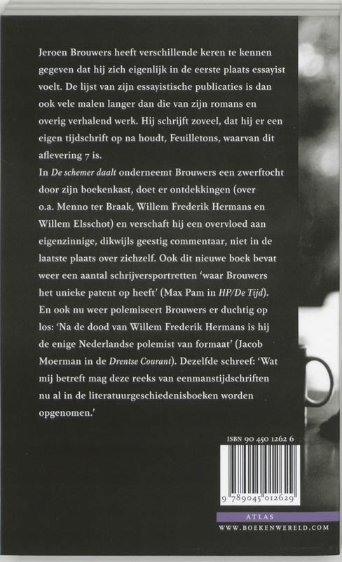 De schemer daalt / Feuilletons / 7 achterkant