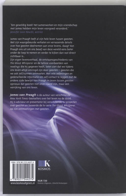 Leven tussen geesten achterkant