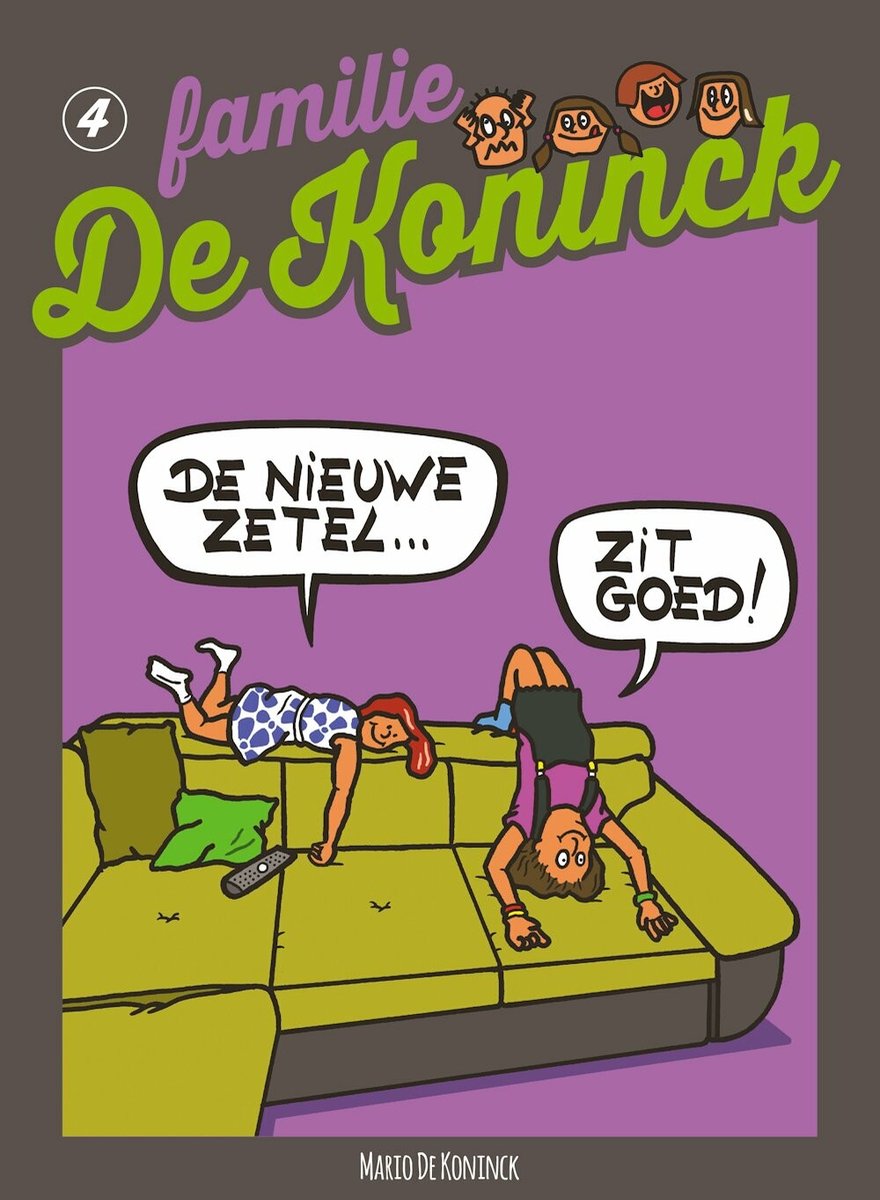 De nieuwe zetel zit goed! / Familie De Koninck / 4