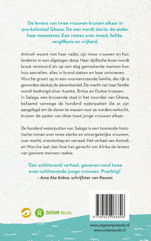 De honderd waterputten van Salaga achterkant