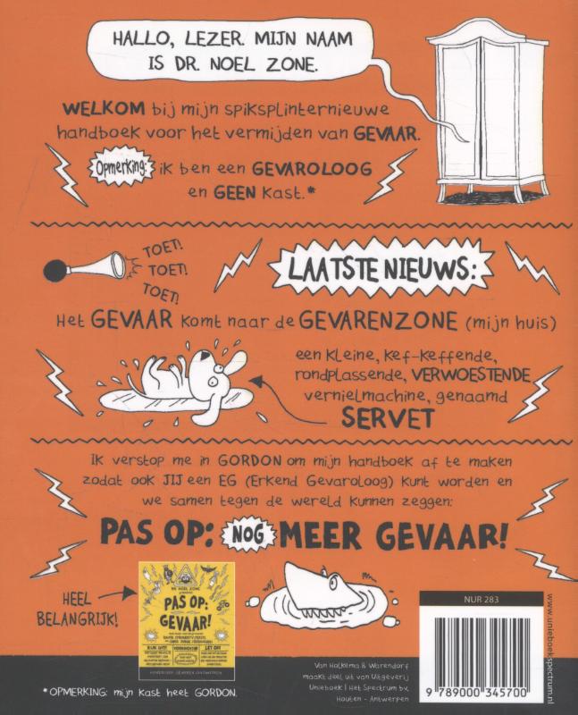 Pas op: nog meer gevaar! / Pas op: gevaar! / 2 achterkant