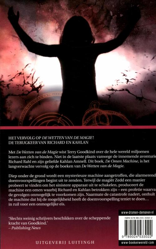 De omen machine / Richard & Kahlan achterkant