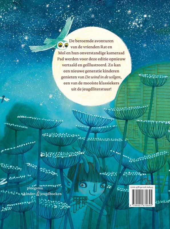 De wind in de wilgen achterkant