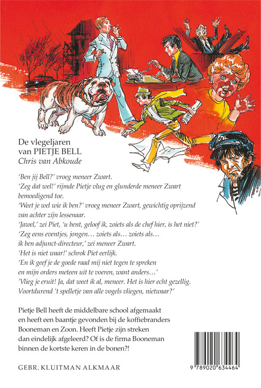 Pietje Bell serie  -   De vlegeljaren van Pietje Bell achterkant