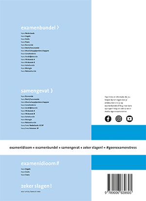 Examenbundel havo Duits 2022/2023 achterkant