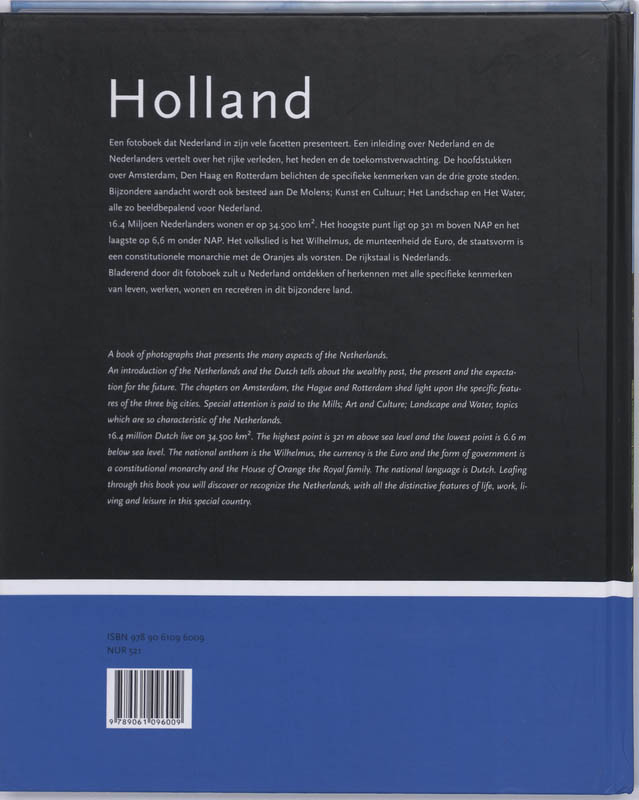 Holland achterkant