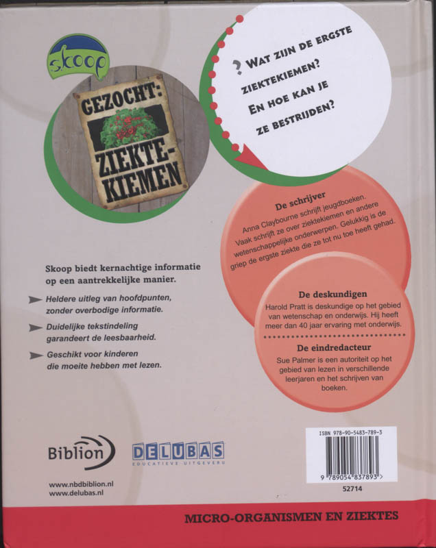 Gezocht: ziektekiemen / Skoop achterkant