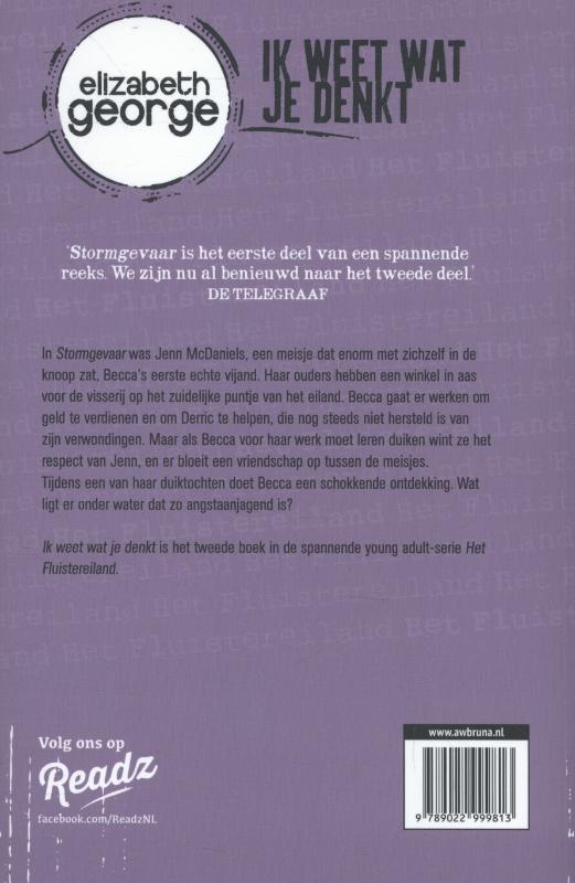 Ik weet wat je denkt / Het Fluistereiland / 2 achterkant