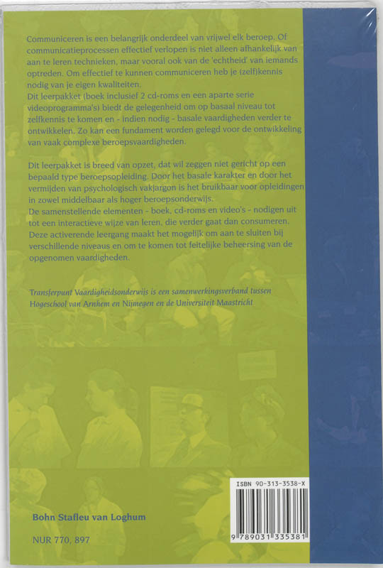 Elementaire sociale vaardigheden / Skillslab-serie achterkant