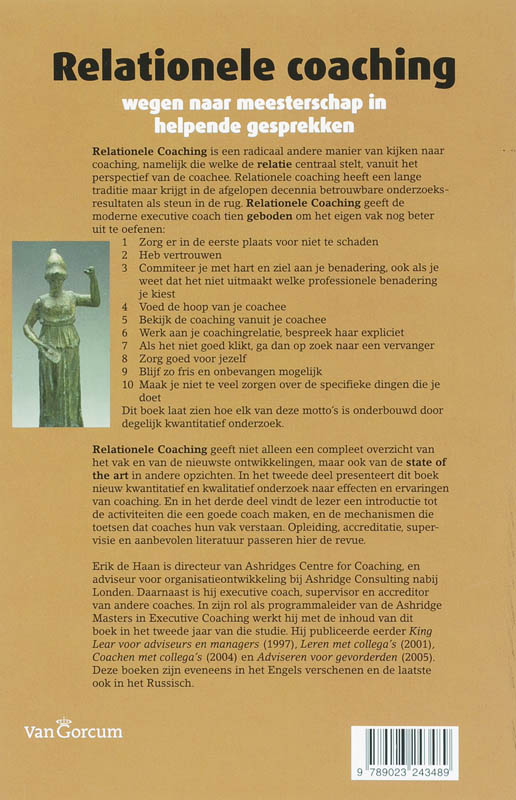 Relationele Coaching achterkant