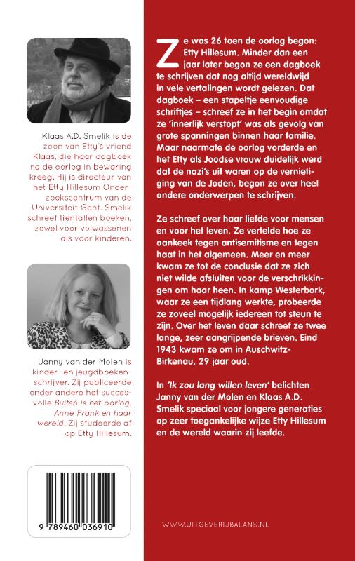 Ik zou lang willen leven achterkant