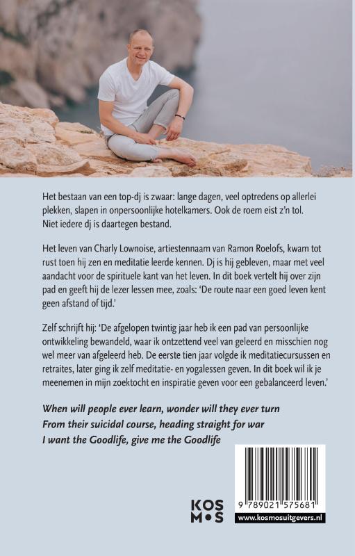 Zenles in een wereld vol lawaai achterkant