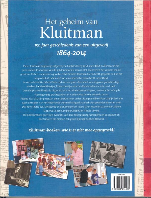 Het geheim van Kluitman achterkant
