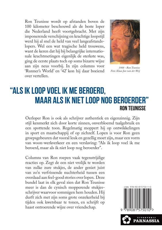 De koerier die nergens bij hoort achterkant