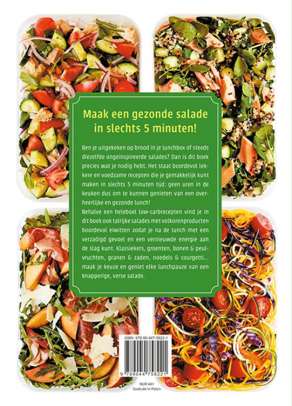 Salades voor de lunchbox - Klaar in 5 minuten! achterkant