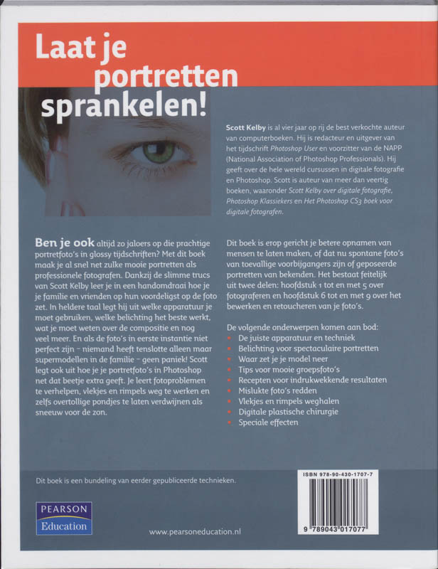 Portretten fotograferen en retoucheren achterkant