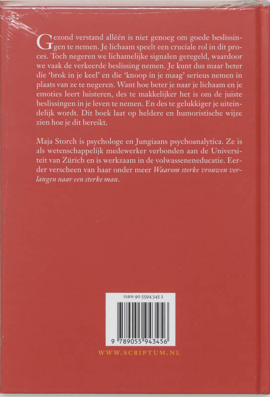 Beslist Gelukkiger achterkant