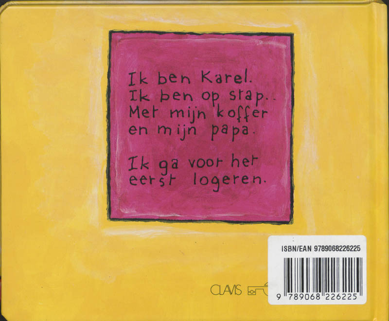 Karel Gaat Logeren achterkant