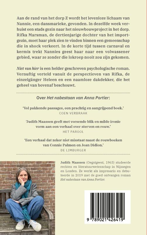 Niet van hier achterkant