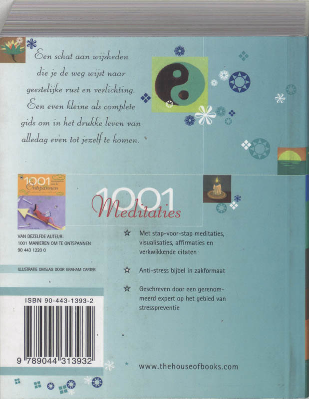 1001 Meditaties achterkant