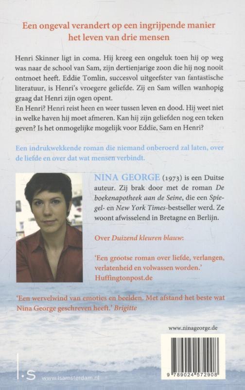 Duizend kleuren blauw achterkant